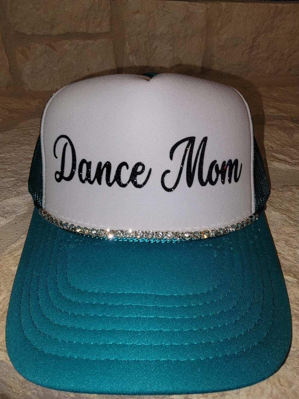 OTTO Teal Trucker Hat with Mesh Back
